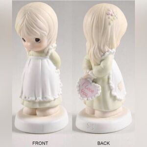 Enesco Precious Moments”God is Love Dear Valentine “ figurine 1989